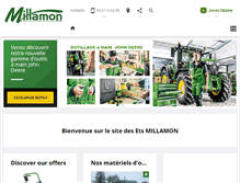 Tablet Screenshot of millamon.com